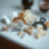 Diverse Designs of Bulk Claw Clips Elegant bulk claw clip assortment showcasing diverse designs