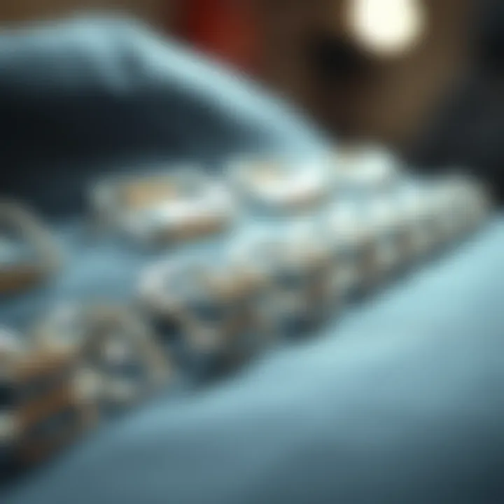 Quality Materials in Bulk Claw Clips Close-up of high-quality materials used in bulk claw clips