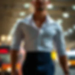 Stylish undershirt showcasing body shaping technology