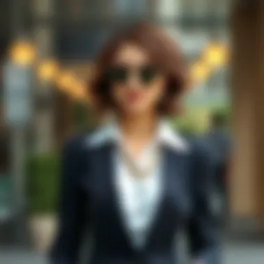 Sophisticated Style for Professional Engagements Elegant petite teacher outfit suitable for parent-teacher meetings