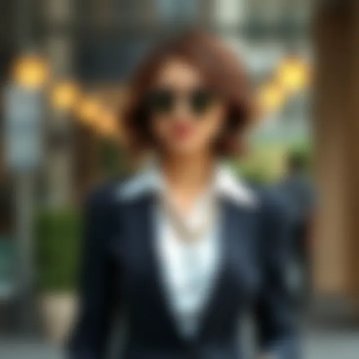 Sophisticated Style for Professional Engagements Elegant petite teacher outfit suitable for parent-teacher meetings