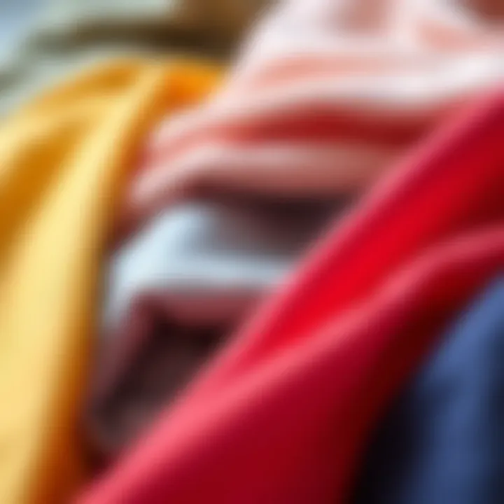 Variety of fabrics and finishes influenced by emery sponge