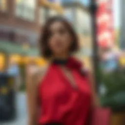 The Sleeveless Halter Blouse: A Comprehensive Exploration Introduction