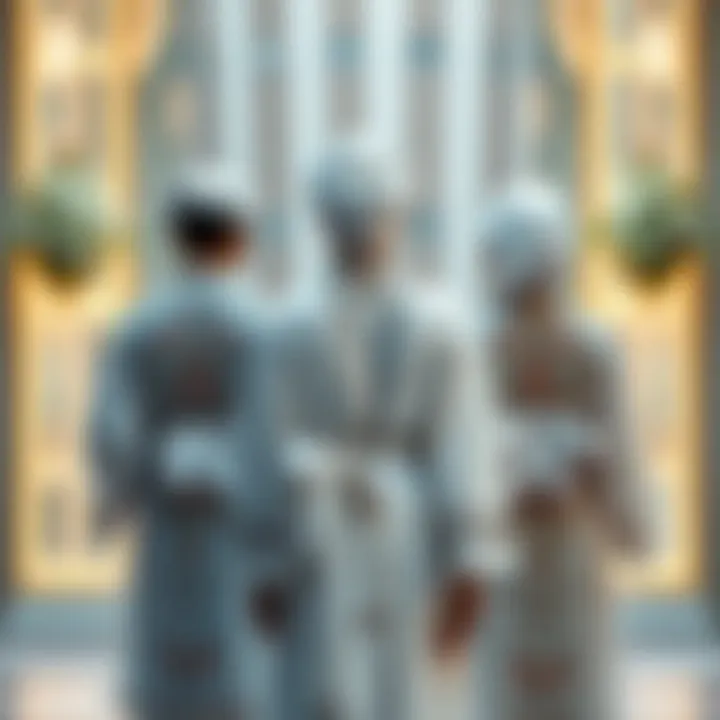 Contemporary Designs in Bride Robes Modern bridal robe designs reflecting current trends