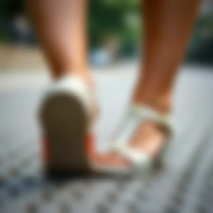 Well-maintained fancy shoes showcasing their durability and elegance