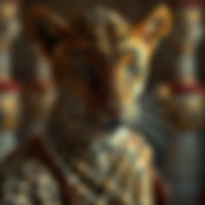 Historical Significance of Leopard Skin Garments Historical representation of leopard skin garments in ancient cultures.