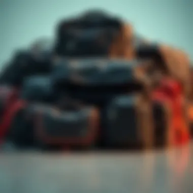 Array of sport messenger bags showcasing various designs