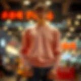 Artistic representation of twisted front sweater design