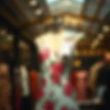 Elegant floral print cami dress on display