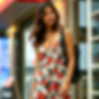 Stylish Outfit Combinations with Floral Cami Dress Stylish outfit combinations featuring a floral print cami dress