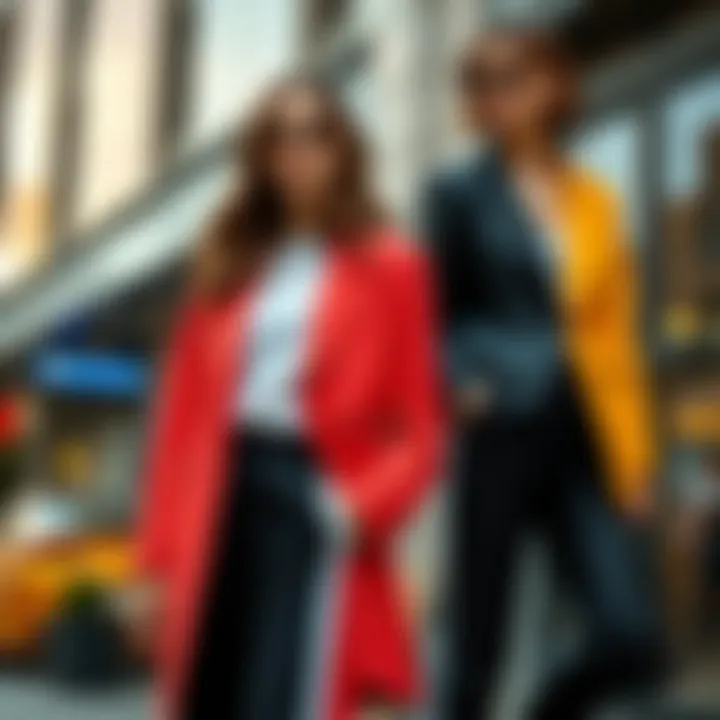 Stylish color combinations featuring black pants with side stripe