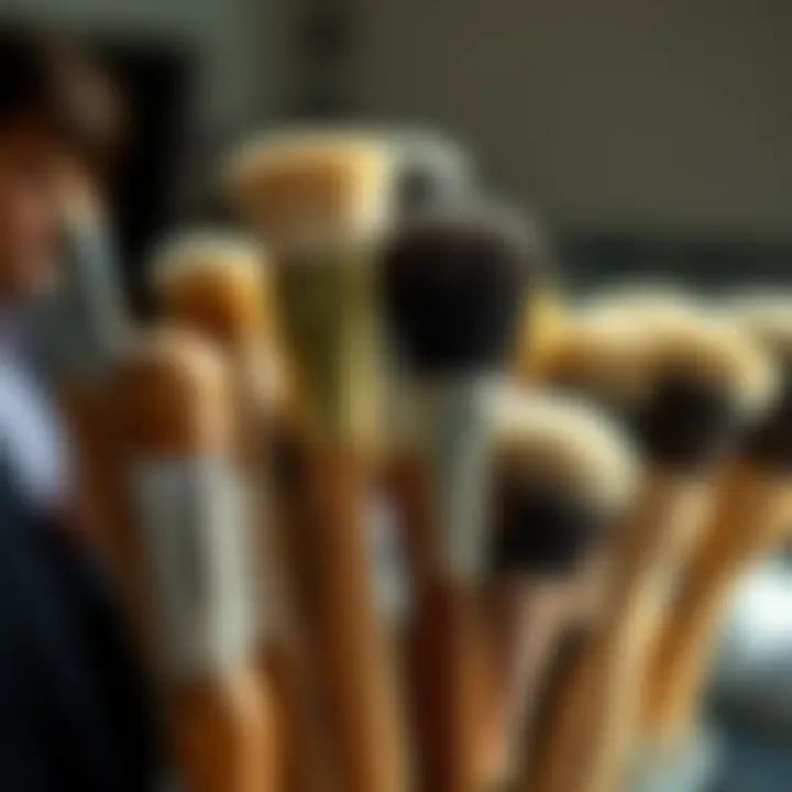 Choosing Quality Brushes for Fabric Care Selection of various quality brushes