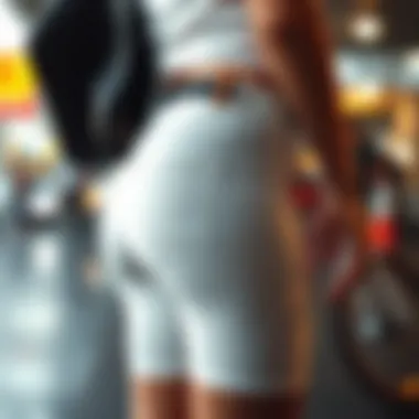 Notable The White Seamless Biker Shorts: A Comprehensive Exploration Notable The White Seamless Biker Shorts: A Comprehensive Exploration