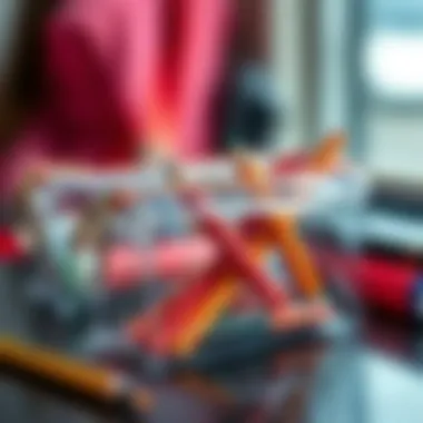 Material choices for transparent pencil cases