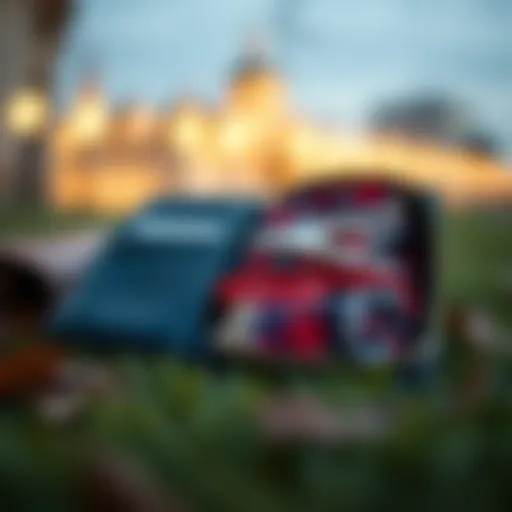 Innovative Travel Wallet Design Travel wallet showcasing under clothes storage design