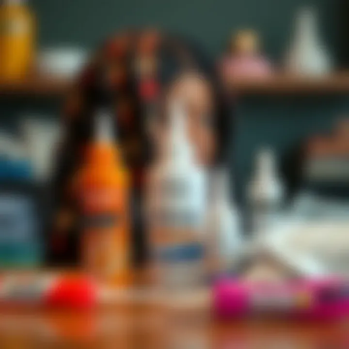 Selection of adhesives for lace wigs