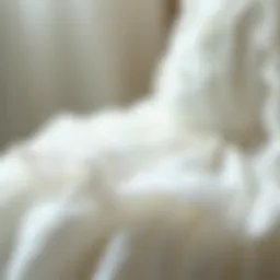 Elegant christening gown adorned with lace and embroidery