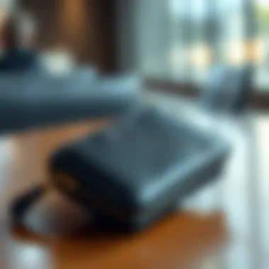 The Elegance of Modern Glove Box Wallets A stylish glove box wallet with a sleek design