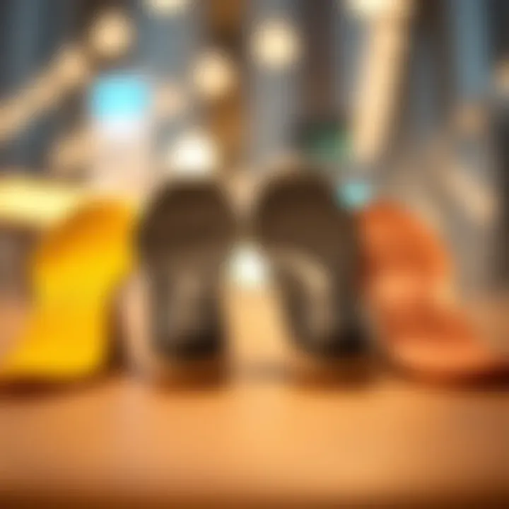 Comparison of various insole types