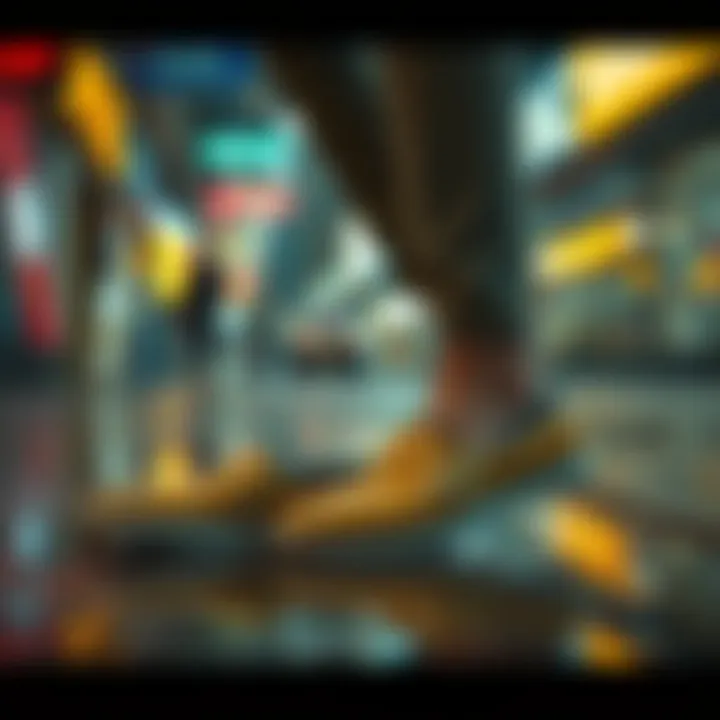 Versatile Usage of Rainy Slip-On Shoes in Daily Life Everyday scenarios showcasing the versatility of rainy slip-on shoes