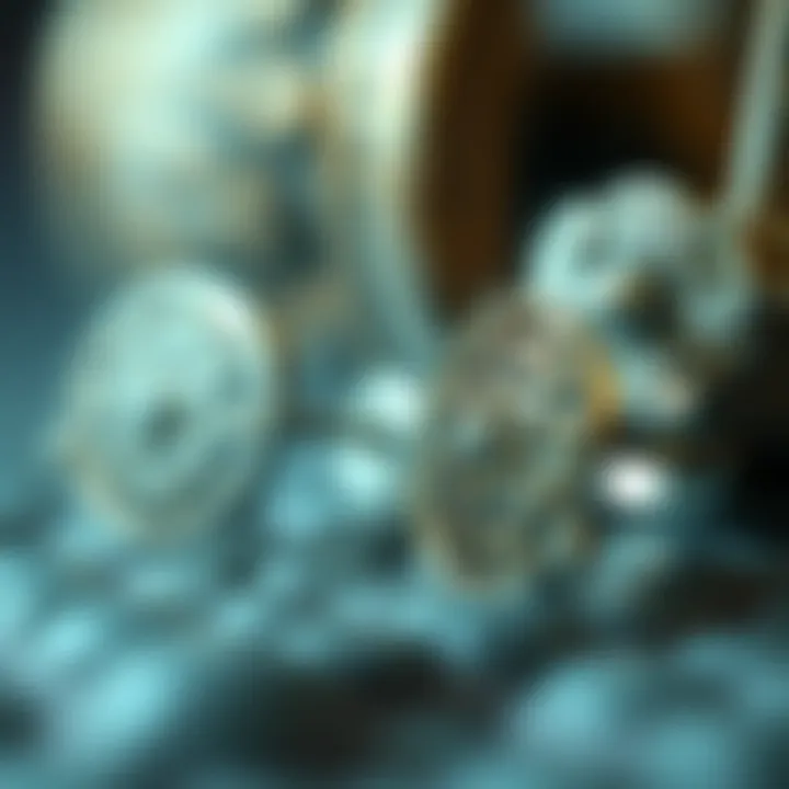 Intricate Designs of Sterling Silver Labret Studs Detailed view of sterling silver labret studs showcasing intricate designs