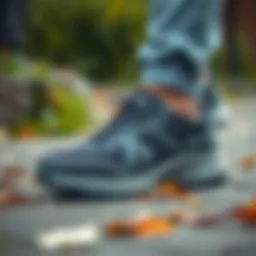 Stylish Vibram casual shoes showcasing innovative design