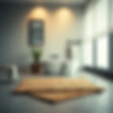 Stylish Waterproof Bathroom Mat in Contemporary Setting Stylish waterproof bathroom mat in a contemporary setting