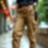 Historical evolution of cargo pants